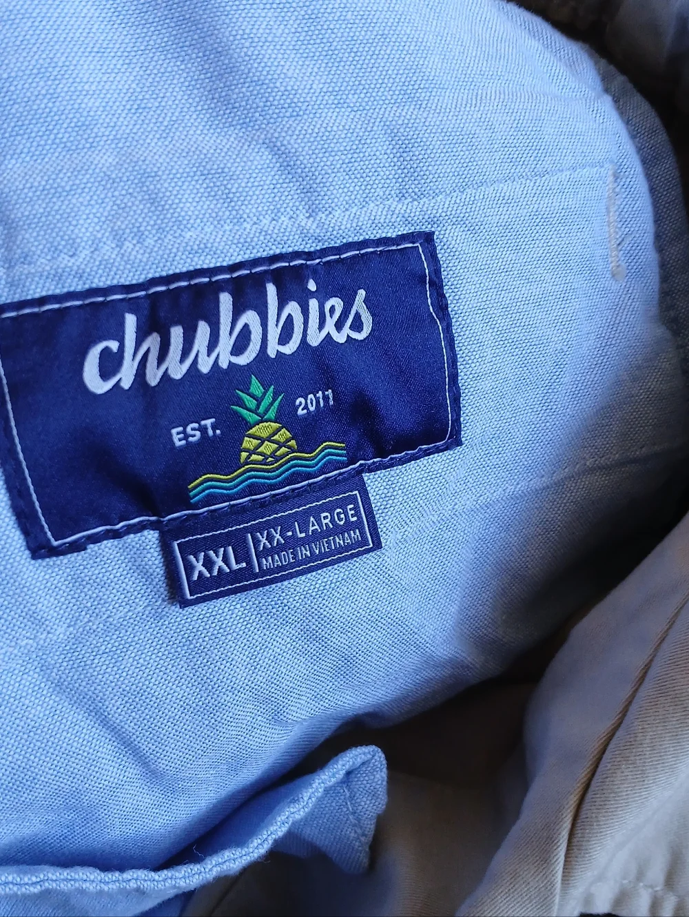 chubbies ♡ americana coveralls shortalls flag usa jumpsuit danger zone xxl retro